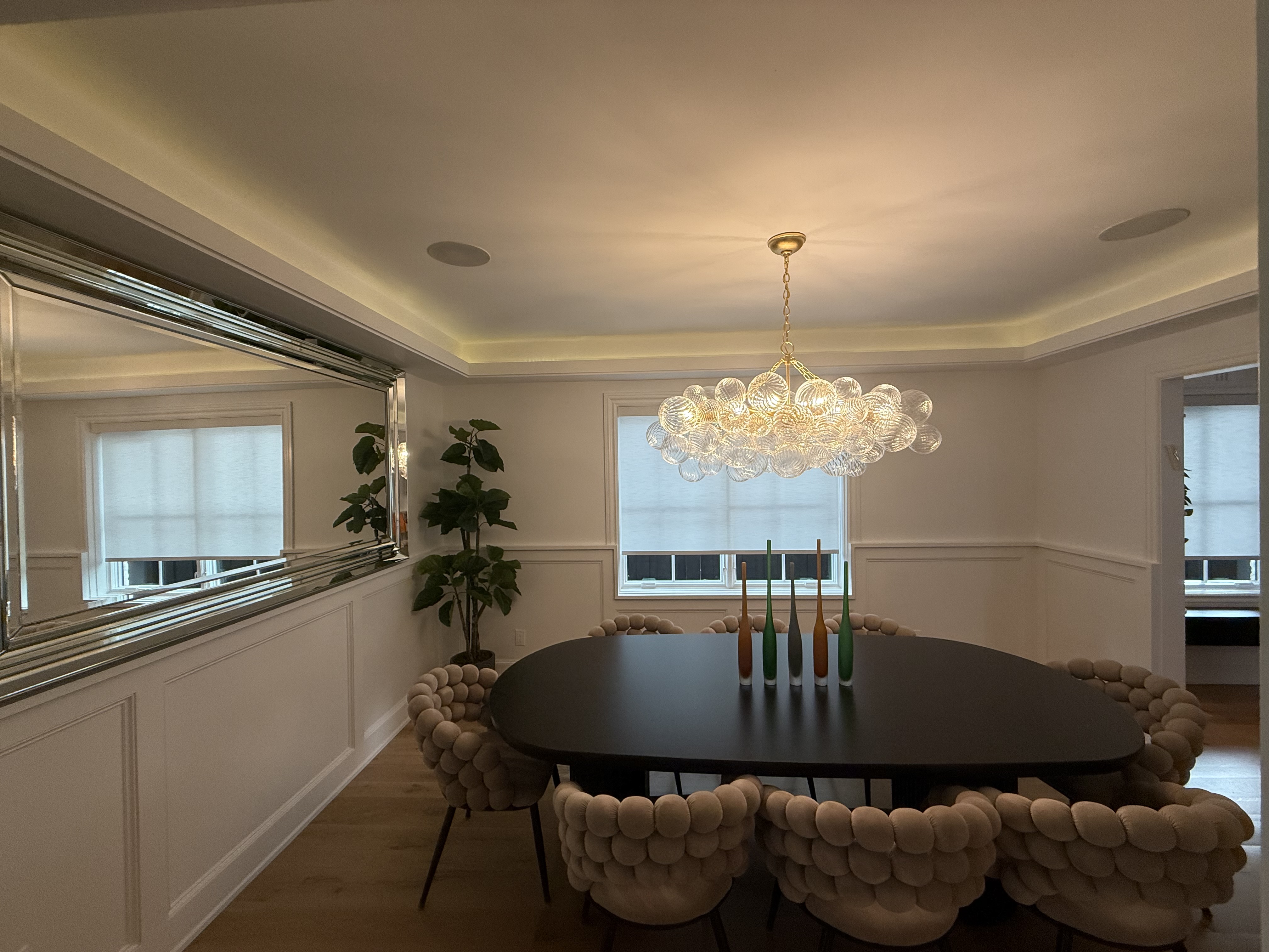 Fireplace and built-in cabinetry Denver by Blue Sky Renovations
